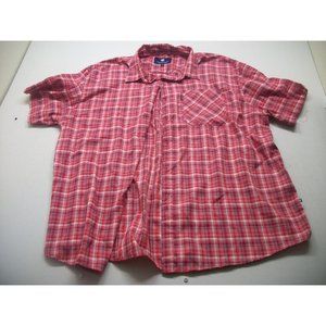 Roca Wear Classic Plad Button Up Shirt Size 5XL